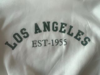 Sudadera corta de chica. Talla XS