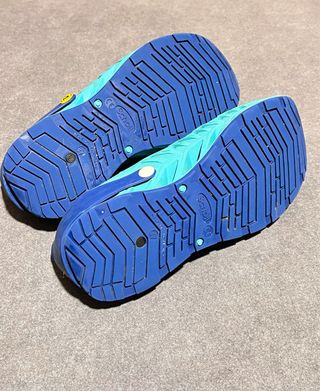 Zuecos Scholl Azul y verde
