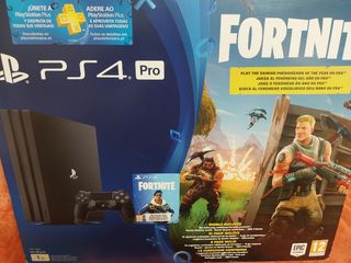 PS4 Pro Fortnite Bundle 1TB Negra