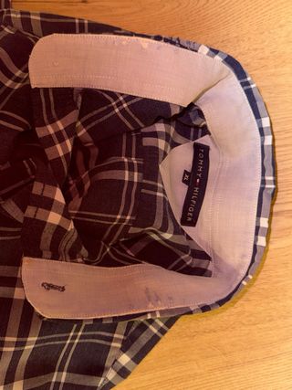 Camisa Tommy Hilfiger cuadros hombre