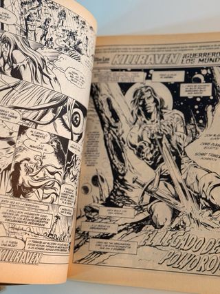Clasicos Marvel Blanco y Negro: Killraven Tomo 1,2