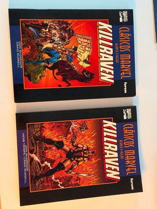 Clasicos Marvel Blanco y Negro: Killraven Tomo 1,2
