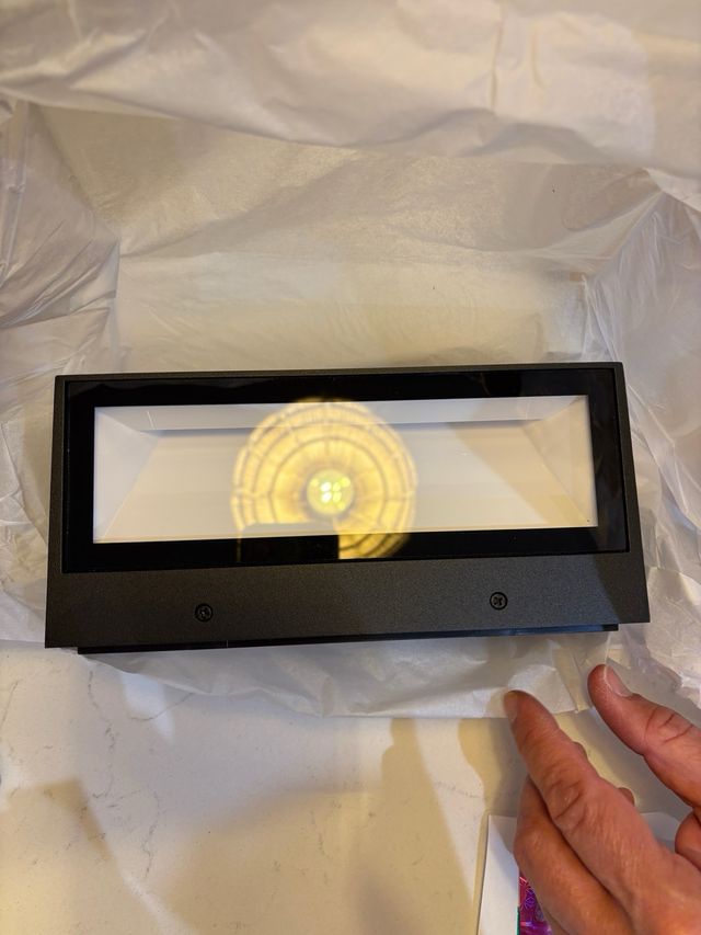 Set 5 Apliques Exterior Antracita