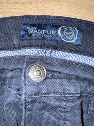 Pantalón largo hombre azul