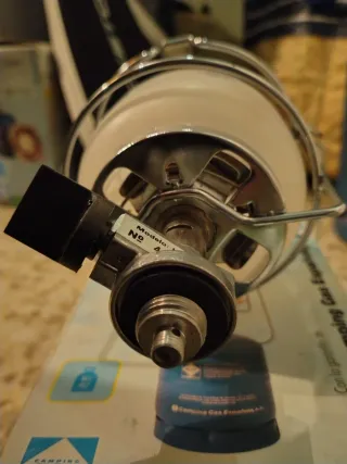 Lámpara Camping Gas Lumogaz-R Portátil