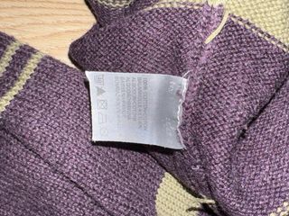 Jersey Burberry Hombre Morado Rayas Beige