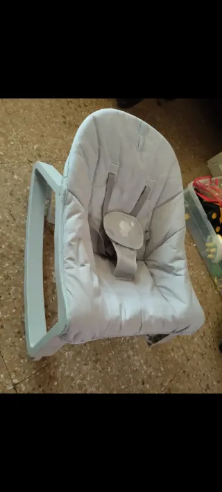 Hamaca para bebé gris