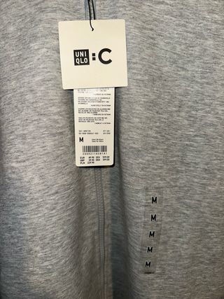 Sudadera Uniqlo Gris Talla M