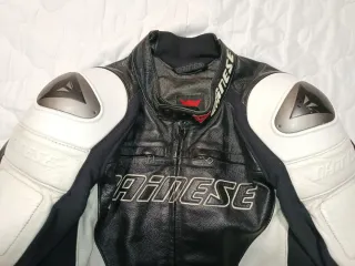 Chaqueta Dainese Cuero Moto Deportiva
