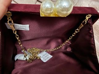 Bolso de terciopelo burdeos