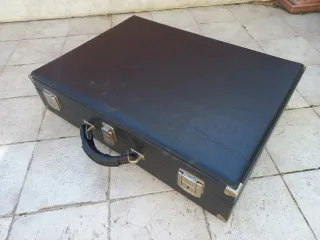 Maletín vintage cuero