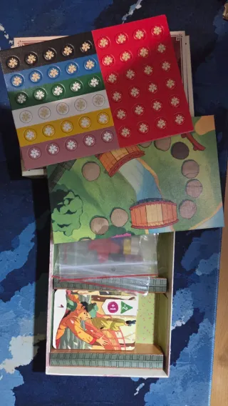 Sakura juego de mesa Reiner Knizia