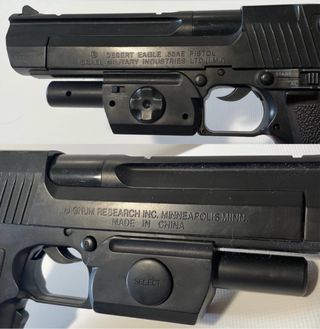 Pistola de Luz Desert Eagle .50AE para PS1 PS2