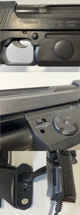 Pistola de Luz Desert Eagle .50AE para PS1 PS2