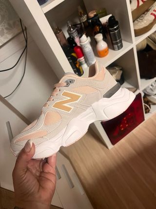 New Balance 38 Beige/Rosa Sin Estrenar