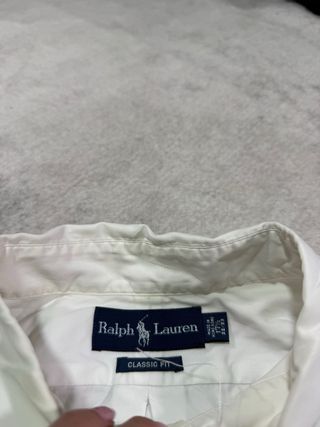 Camisa Polo Ralph Lauren Blanca