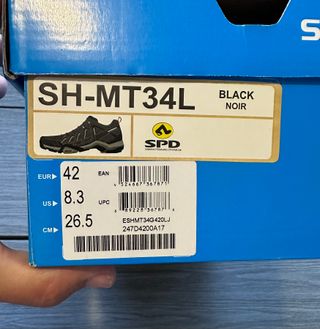 Sapatos BTT / estrada Shimano SH-MT34L como novos