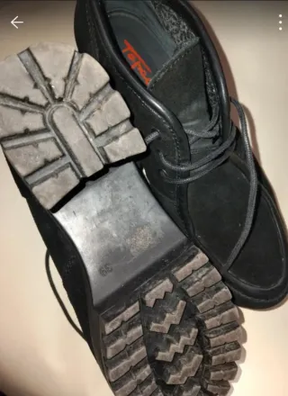 Botim Preto Pele Genuína Tapadas 39