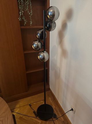 Lámpara Pie Diseño SKLUM Buble Cristal Metal