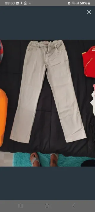Lote pantalones vaqueros niño