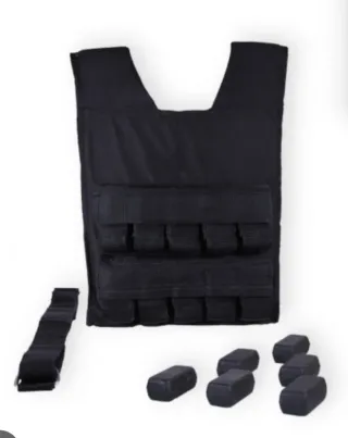 Chaleco Lastre 20kg Negro