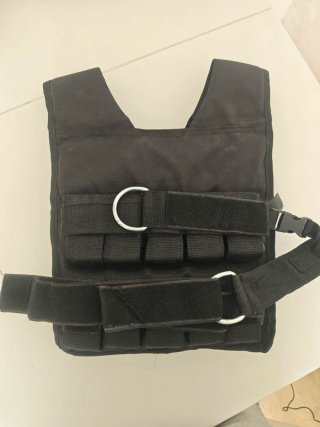Chaleco Lastre 20kg Negro