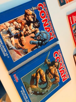 La Espada Salvaje de Conan Tomo 3 y 4