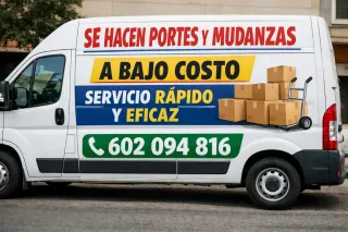 Portres y mudanzas carga y descarga