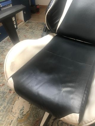 Sedia da Gaming ZeNeZ Nero e Bianco