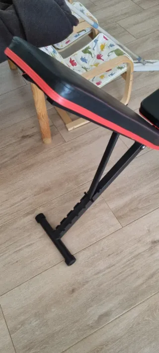 Banco de pesas ajustable