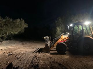 Retroexcavadora Mixta - Trabajos