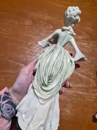 Statua G. Armani vintage porcellana legno