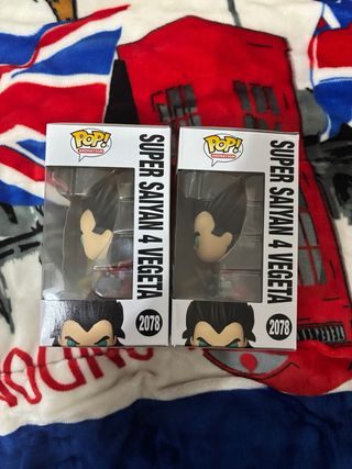 Pack 2 Funko Pop Dragon Ball Super Saiyan 4 Vegeta