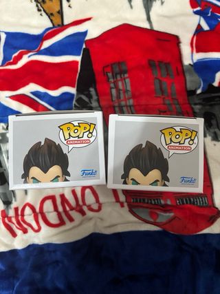 Pack 2 Funko Pop Dragon Ball Super Saiyan 4 Vegeta