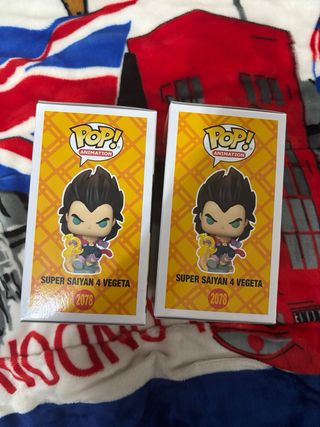 Pack 2 Funko Pop Dragon Ball Super Saiyan 4 Vegeta