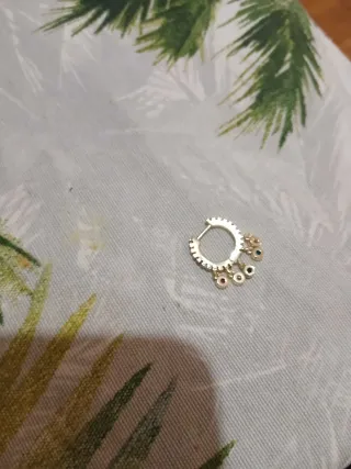 Pendientes LUXENTER Bañados en Oro Multicolor