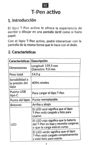 Lápiz Óptico TCL U0101 Nuevo