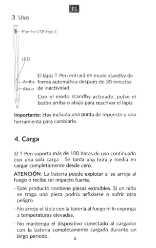 Lápiz Óptico TCL U0101 Nuevo