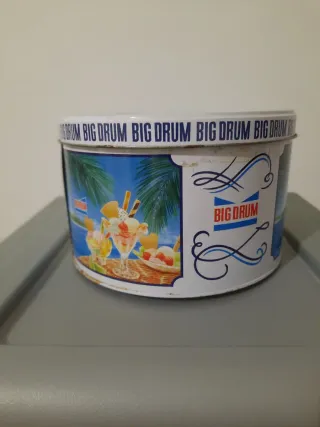 Scatola biscotti vintage Big Drum