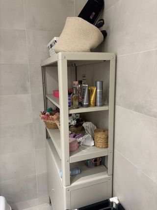 Estantería auxiliar IKEA beige