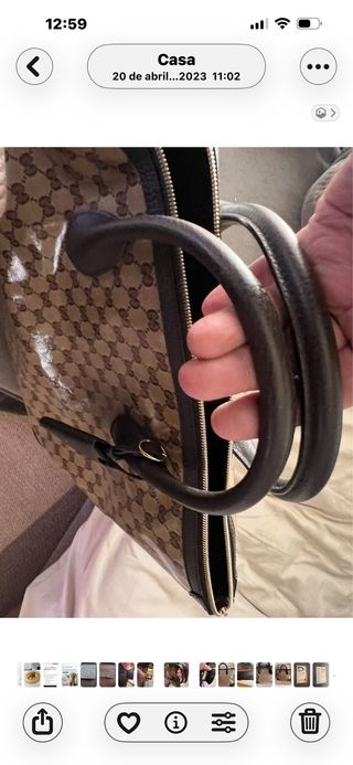 Bolsa de viaje Gucci GG Origina