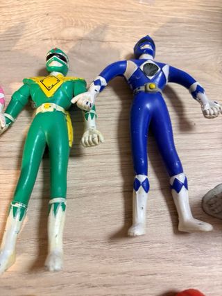 Lote 8 Figuras Power Rangers PVC Antiguos Saban