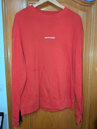 Sudadera roja