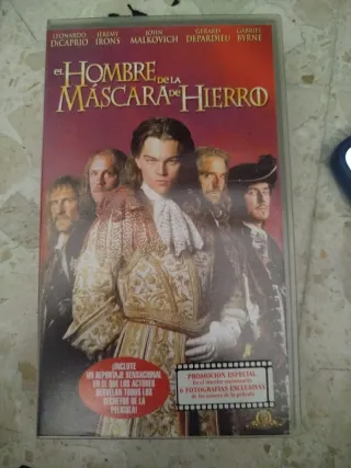 El Hombre de la Máscara de Hierro VHS