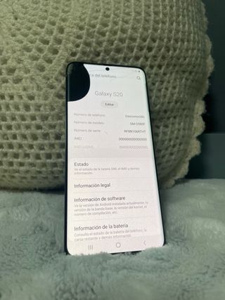 Samsung Galaxy S20 Nero