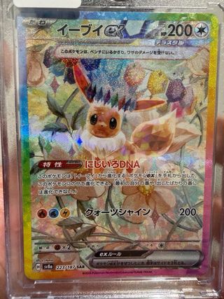 Cartas Pokémon Eevee Evolutions JPN