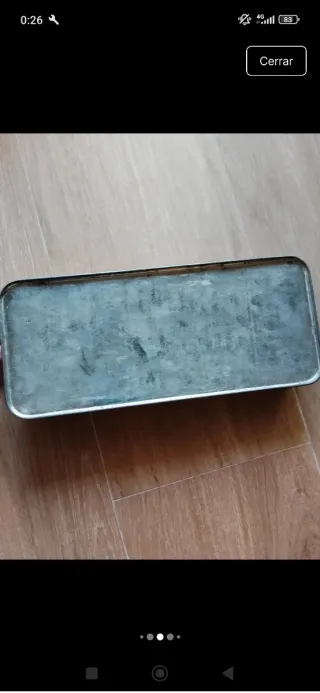 Lata antigua colección figuras clásicas