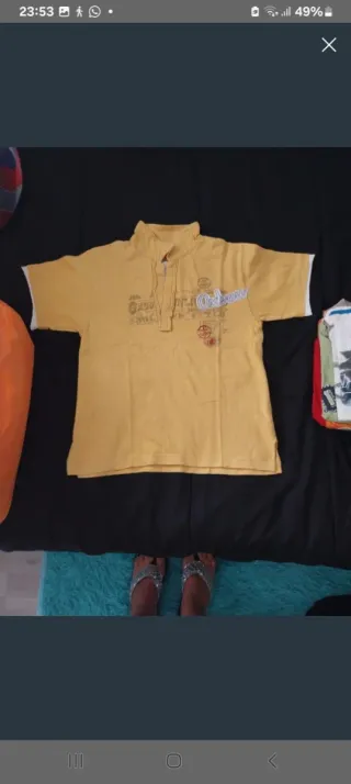 Lote camisetas niño T4-6 años