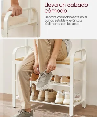 Porta scarpe VASAGLE 4 in 1