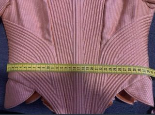 Corpiño fallera naranja